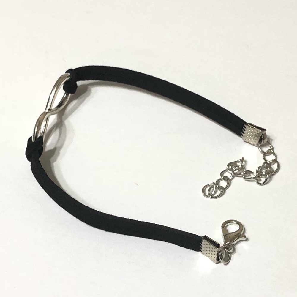 Infinity Rope leather adjustable bracelet - Picture 3 of 3
